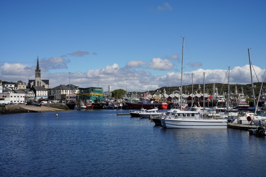 A beautiful coastal town on the Wild Atlantic Way